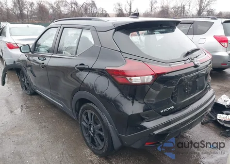 2022 Nissan Kicks Sr Xtronic Cvt from USA, damaged, VIN 3N1CP5DV0NL490299